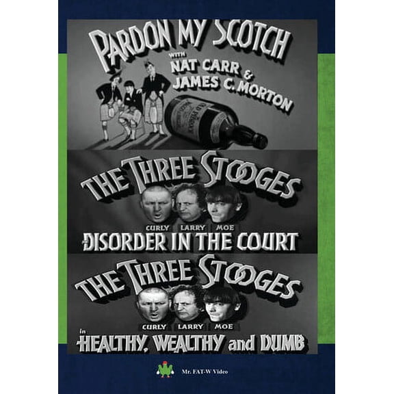 The Three Stooges (DVD), Mr Fat - w Video, Comedy