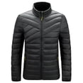 thumbnail image 3 of EGNMCR Vestes pour Hommes pour Homme et Manteau d'Hiver Gilet en Coton Manteau Chaud, 3 of 3