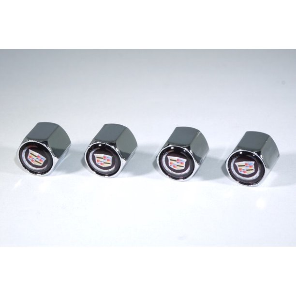 Chrome Valve Stem Caps fits Cadillac