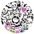 thumbnail image 4 of Paquete de 50 bonitas pegatinas de panda con dibujos de animales para niños y adolescentes, pegatinas de vinilo estético para botella de agua, portátil, monopatín, nevera, escritorio, bicicleta. JAMW Sencillez, 4 of 5