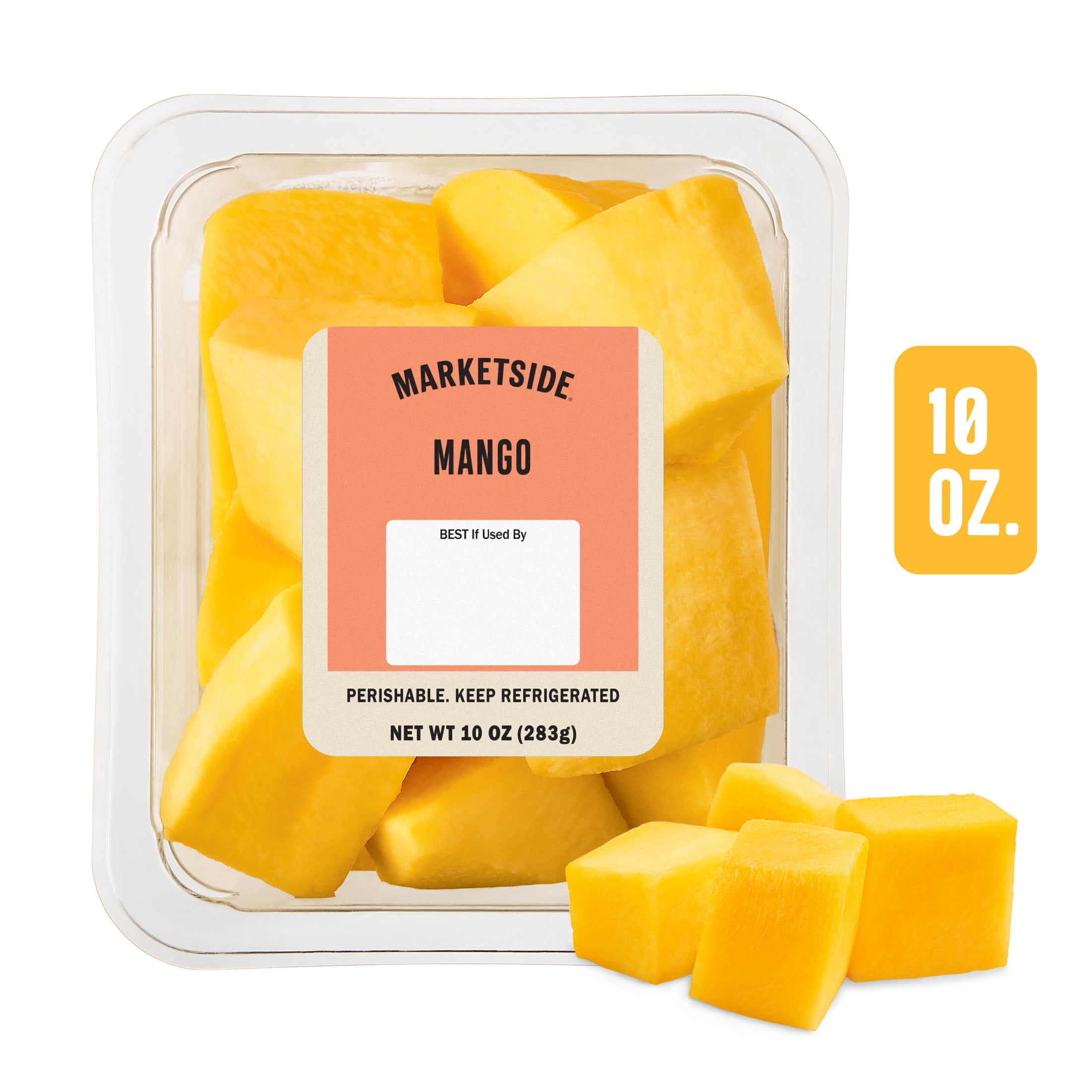 Marketside Refrigerated Fresh Cut Mango, 10 oz Tray