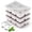 Pink, variant on Large Ice Cube Molds, 3 Pack Whiskey Square Ice Molds, 1.8 Inch Big Ice Cube Tray, Stackable Cocktail Ice Tray with Lid, Easy to Release (Grey)