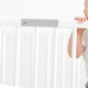 thumbnail image 4 of White Baby Gate Hardware Reinforcement Groove for Child Safety 4Pcs, 4 of 4
