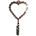 thumbnail image 1 of Mira MA93534-900083 Handmade & Fair Trade Bicycle Chain Heart Hook, 1 of 1