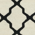 thumbnail image 5 of SAFAVIEH Cambridge Liam Geometric Wool Area Rug, Ivory/Black, 5' x 8', 5 of 6