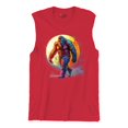 thumbnail image 5 of Full Moon Bigfoot Men's Muscle Shirt Hiking Sasquatch Hide and Seek Champion, 5 of 7