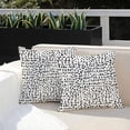thumbnail image 4 of Outdoor Pillow Covers 18x18 Inch Set of 2 Dense Black Polka Dot Decor Waterproof Throw Pillow Covers Farmhouse Outdoor Waterproof Pillow Covers Decor for Patio Funiture Garden Sofa Couch, 4 of 6