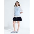 thumbnail image 2 of Free Assembly Women's Roll Neck Cotton Sweater Shell, Lightweight, Sizes XS-XXL, 2 of 5