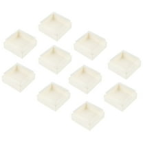 IMIKEYA Baking Cake Box Cake Packaging Boxes White Wood 10pcs