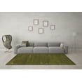thumbnail image 3 of Ahgly Company Machine Washable Indoor Rectangle Abstract Brown Contemporary Area Rugs, 3' x 5', 3 of 4