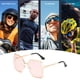 thumbnail image 5 of Gafas de sol huecas transfronterizas, gafas de sol modernas de montura grande, hechas de metal, 5 of 5