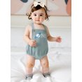 thumbnail image 5 of BemeyourBBs Infant Baby Boys First Birthday Outfit 1st Years Old Birthday Clothes Corduroy Rompers Overalls Bear Planet Sun Rugby Embroidery Buttons Sleeveless Bodysuits Jumpsuits Playsuit, 5 of 9