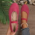 thumbnail image 2 of Flat Shoes for Women Mary Jane Loafers Slip On Summer Casual Everyday Style, 2 of 6