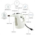 thumbnail image 2 of 17-in-1 Handheld Steam Cleaner 1400W High Power 257 ° F High Temp 2 Bar Pressure 12 Oz Tank 1 Min Heat Up 17 Accessories Steam Mop Extension Gray Chemical Free Home Kitchen Bathroom Car, 2 of 10