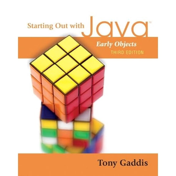 Pre-Owned Starting Out with Java: Early Objects [With CDROM] (Paperback) 0321497686 9780321497680