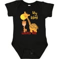 thumbnail image 3 of Inktastic My Mimi Loves Me Giraffe Boys or Girls Baby Bodysuit, 3 of 5