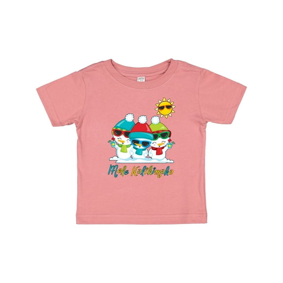 Inktastic Mele Kalikimaka Boys or Girls Baby T-Shirt