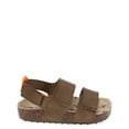 thumbnail image 5 of Wonder Nation Toddler Boys Two Strap Footbed Sandals, 5 of 7
