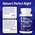 thumbnail image 5 of Nature's Perfect Night, Melatonin 5mg Supplement, 200 Quick Dissolve Tablets, Natural Berry Flavor, 5 of 8