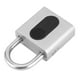 thumbnail image 5 of Candado Inteligente Bloqueo de Aplicación con Huella Digital Antirrobo Impermeable IP65 Desbloqueo Autorizado de Forma Remota Carga USB para Gabinete de Fitness Dormitorio, 5 of 8