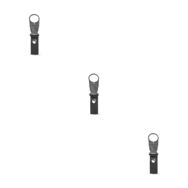 Naiovety Mochila hebilla dibujar botellas gancho colgante botella de agua hebillas clip al aire libre Camping escalada accesorios negro Type1 NO1