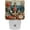 Multi-colored, variant on PhooArto Sea Turtle Vintage Map Plug in LED Night Light Auto Sensor Dusk to Dawn Decorative Night for Bedroom, Bathroom, Kitchen, Hallway, Stairs, Baby's Room, Energy Saving