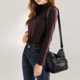 thumbnail image 2 of 100Fens Zipper Crossbody Bag With Wide Shoulder Strap Phone Wallet,Shoulder Purse,Multiple Zipper Pockets., 2 of 6