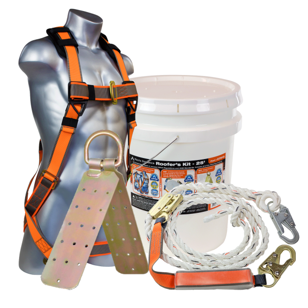 Build Your Own Roofer's Bucket Kit Harness Model Warthog Pass Thru Harness (B2000 Series