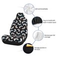 thumbnail image 6 of Honeii Cool Gamepad for Car Seat Covers Full Set, Seat Covers for Cars, Car Seat Protector Waterproof, Leather Car Seat Cushion-2 PCS, 6 of 9