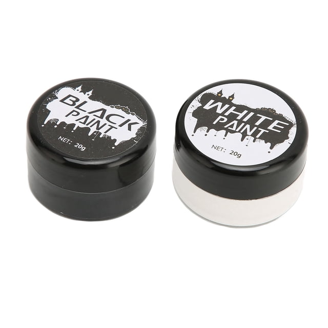 Face Painting Kit, Professional Skeleton Face Body Paint 4pcs Skull Art for