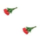 thumbnail image 4 of Yuarrent 10 bolsas de ambiente con tulipanes simulados para decoración de sala de estar llena de calidez rojo rojo 2Conjunto, 4 of 6