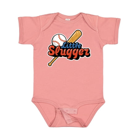 

Inktastic Little Slugger Gift Baby Boy or Baby Girl Bodysuit