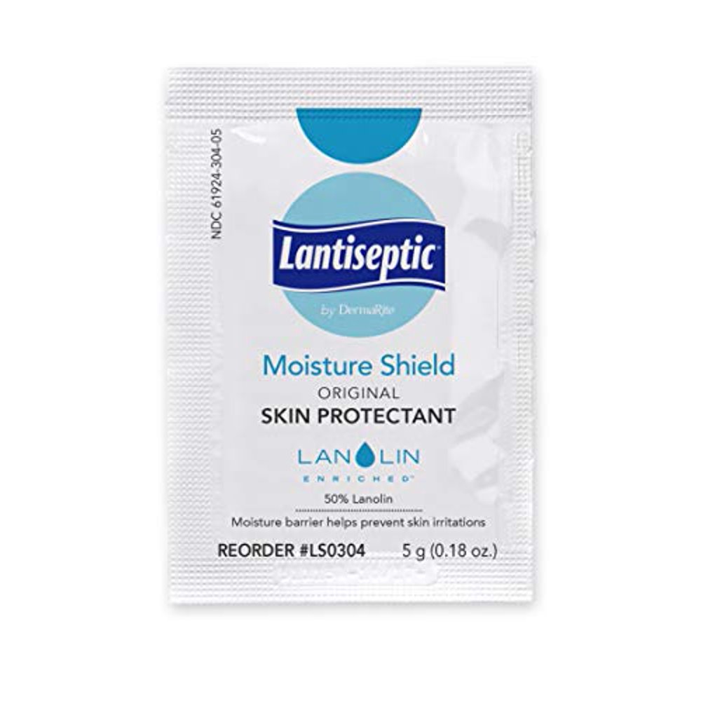 Lantiseptic Moisture Barrier Cream for Incontinence, 144 Pack.5 oz