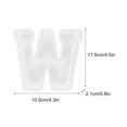 thumbnail image 4 of XZNGL Alphabet Cake Baking Mould English Letter Silicone Mold 3D Alphabet Letter, 4 of 9