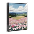 thumbnail image 2 of Stupell Industries Modern Blush Pink Poppy Field Black Framed Giclee Art, 11 x 14, by The Prints Vibe, 2 of 8