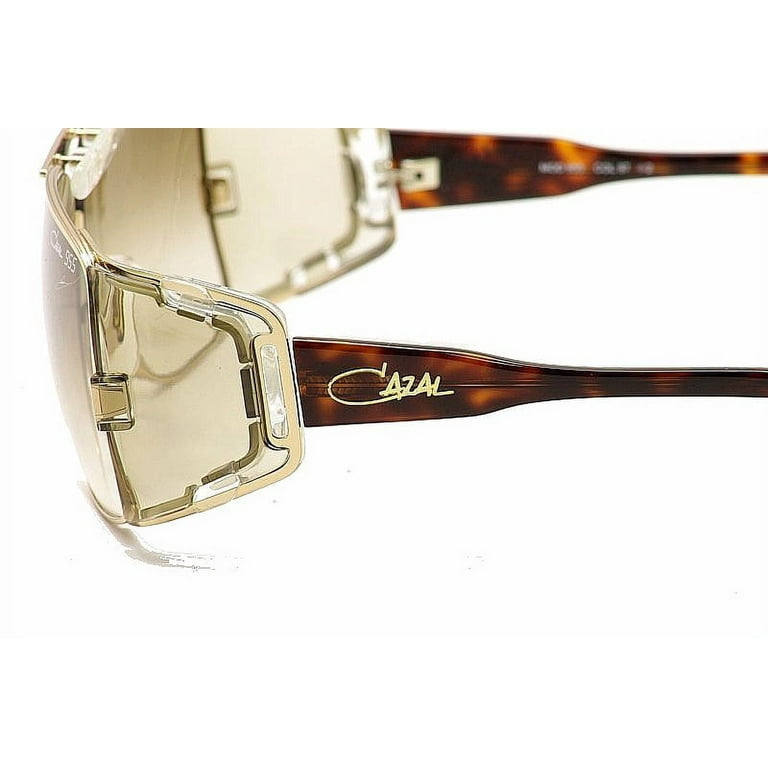 Cazal CZ 955 Sunglasses 097 Havana/Gold 63MM - Walmart.com