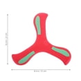 thumbnail image 2 of Glow in The Dark Boomerang for Kids Soft Toy for Fun Outdoor Games, 2 of 5