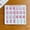 Pink, variant on Orangide Mahjong Practice Board Charleston Portable Tile Rack with 24 Slots for Mahjong Lovers Game Accessory Beginner Training