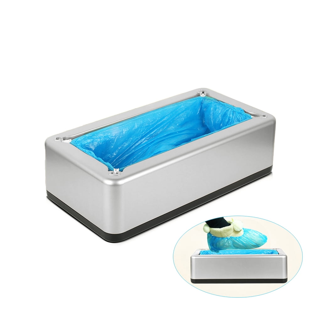 Disposable Automatic Shoe Covers Overshoes Dispenser Machine for Home Office Lot 