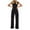 Black, variant on Babysbule Womens Overall Pants Womens Casual V Neck Bow Pocket Sleeveless Shorts Jumpsuits Rompers