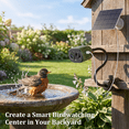thumbnail image 3 of COOLFLY 2.5K Smart Bird Feeder Camera with Solar Panel & Gooseneck Mount, AI Bird Identification, Wireless Outdoor Bird Watching Camera, 3 of 7