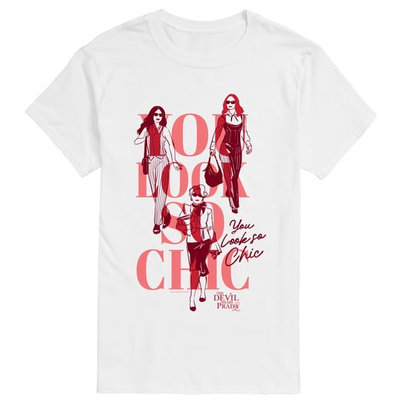 The Devil Wears Prada - You Look So Chic Men's Short Sleeve Graphic T-Shirt