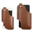 thumbnail image 5 of HESITONE Leather Phone Holster,Phone Holder for Belt Loop,Cell Phone Cases,Belt Pouch, 5 of 19