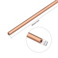 thumbnail image 2 of Unique Bargains 3mm Outside Diameter x 1mm Inside Diameter 500mm Copper Round Tubing Pipe, 2 of 3