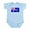 Sky Blue, variant on CafePress - AUSTRALIAN FLAG Body Suit - Baby Light Bodysuit, Size Newborn - 24 Months