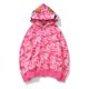 thumbnail image 1 of Nueva tendencia tiburón sudadera con capucha estampado de camuflaje algodón casual suelta cremallera chaqueta con capucha para hombres mujeres Xinda, 1 of 2