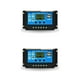 thumbnail image 3 of Inteprter Parámetro del controlador solar Panel de configuración de puerto USB dual inteligente Artesanía Suministros industriales Dispositivo de 20A 2piezas, 3 of 6