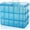 Blue (30 Compartment), variant on Large 3 Tier Stackable Adjustable Compartment Slot Bead Craft Jewellery Tool Storage Organiser, Yayun Plastic Organizer Box with 30 Compartments,Snap-lock Tray Container Box Blue