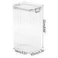 Cereal Containers Storage, Airtight Food Storage Containers Set Plastic