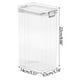thumbnail image 3 of Recipiente hermético grande de plástico para cereales, alimentos secos, té y frutos secos | Caja transparente sellada para almacenar alimentos de cocina con diseño apilable que ahorra espacio, 3 of 3